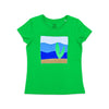 T-Shirt mit Landschaft | sticklett Online Store.