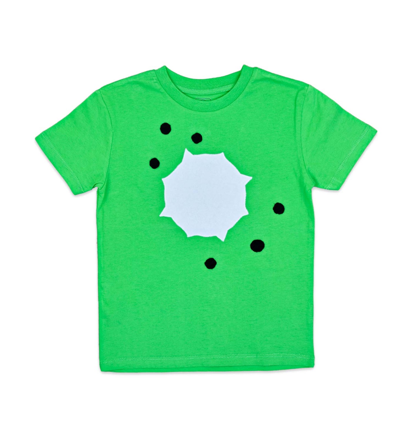 T-Shirt mit Weltall Asteroid in grün | sticklett Online Store.