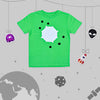 T-Shirt Geschichten-Erzähl-Set "Weltraummission" mit 3 austauschbaren Astronauten Motiven | sticklett Online Store.