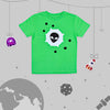 T-Shirt Geschichten-Erzähl-Set "Weltraummission" mit 3 austauschbaren Astronauten Motiven | sticklett Online Store.