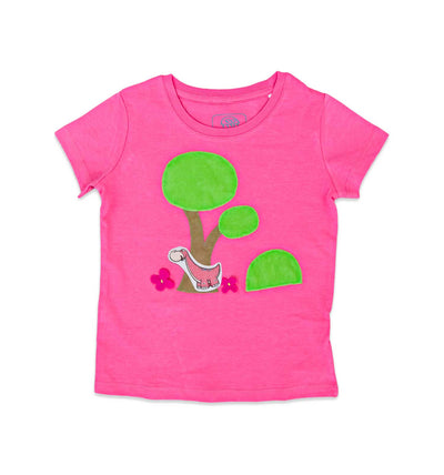 Applikation Dinosaurier "Rosa" | sticklett Online Store.