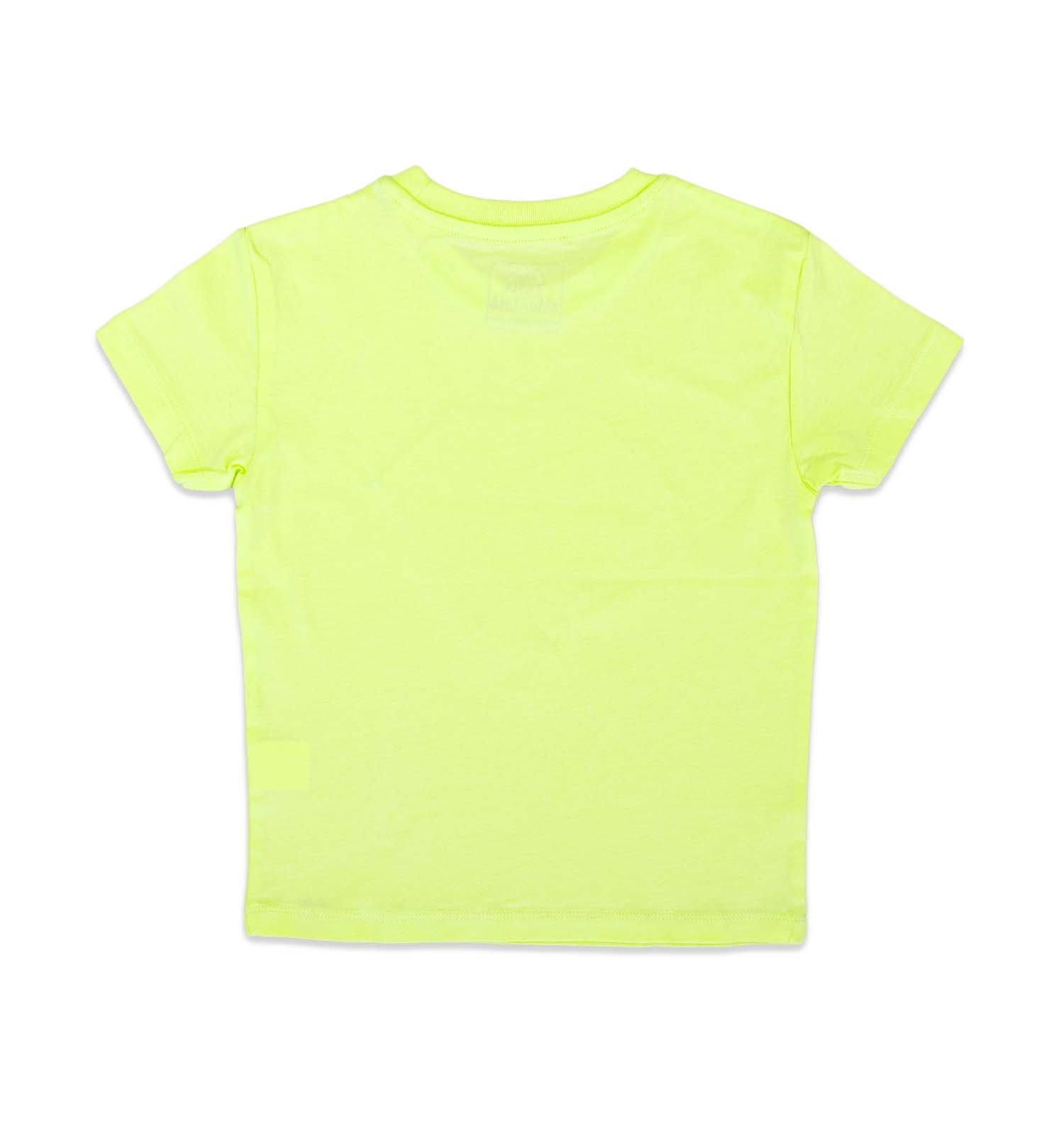 T-Shirt mit Superhelden Logo in Lime | sticklett Online Store.
