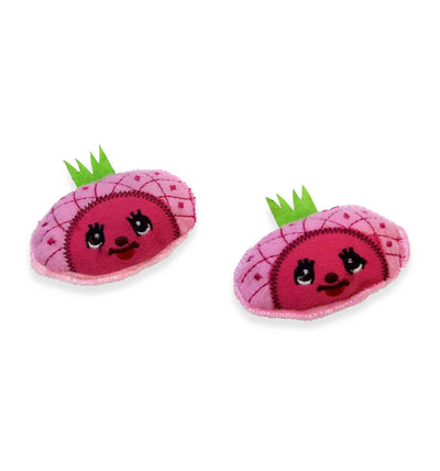 Quietschende Knie-Applikation Beere | sticklett Online Store.