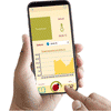 Babyphone Funktion mit Smartphone APP Alarmierung und Vitaldatenübersicht