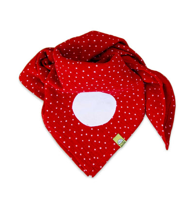 Musselin Double Gauze Tuch Rot | sticklett Online Store.