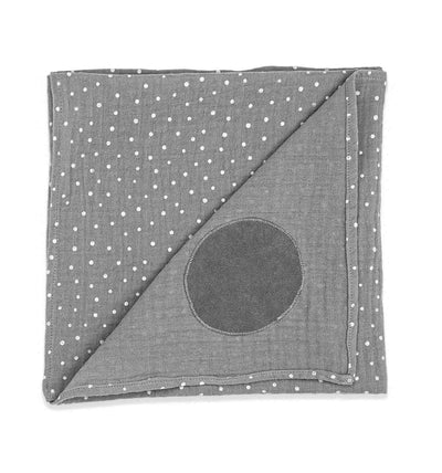 Musselin Double Gauze Tuch mit Wendeoptik aus Biobaumwolle | sticklett Online Store.
