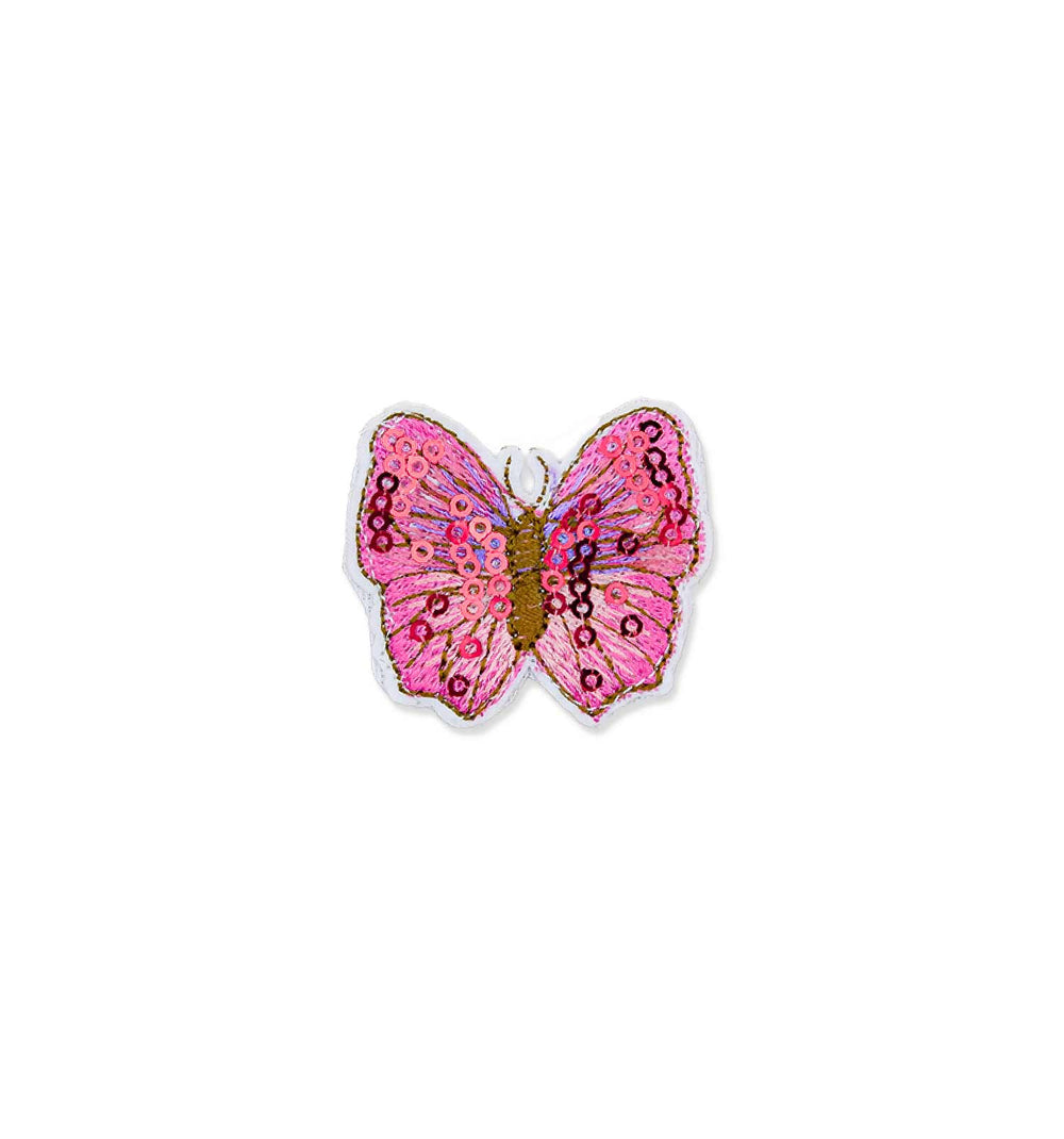 Applikation Schmetterling mit Pailletten | sticklett Online Store.