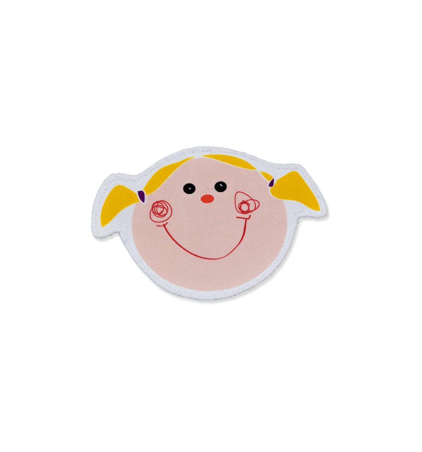 Applikation Gesicht kleines Mädchen | sticklett Online Store.