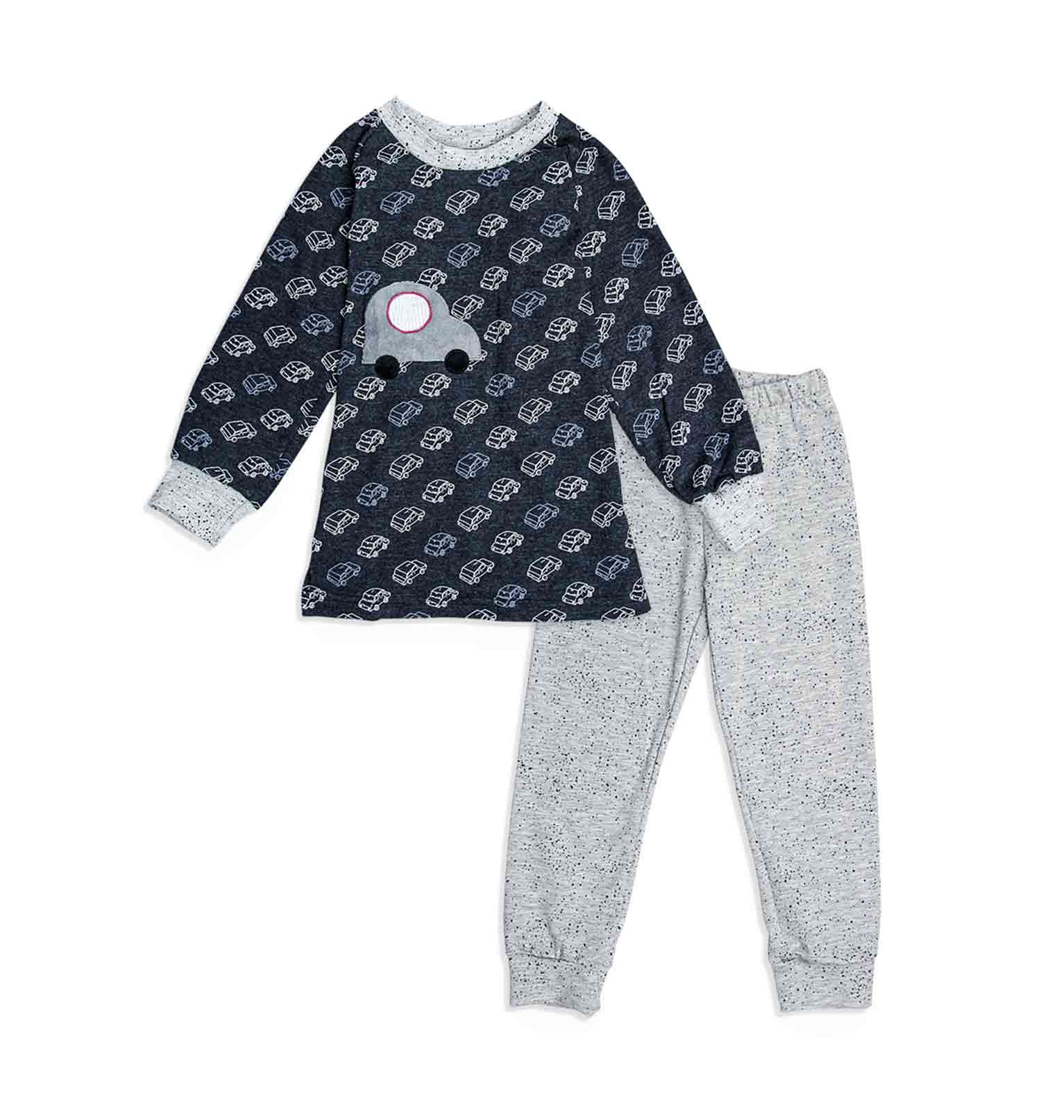 Buben Pyjama mit Autos GLOW in the NIGHT | sticklett Online Store.