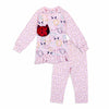 Madchen Pyjama mit lustigen Bären-Motiven und Rüschen | sticklett Online Store.