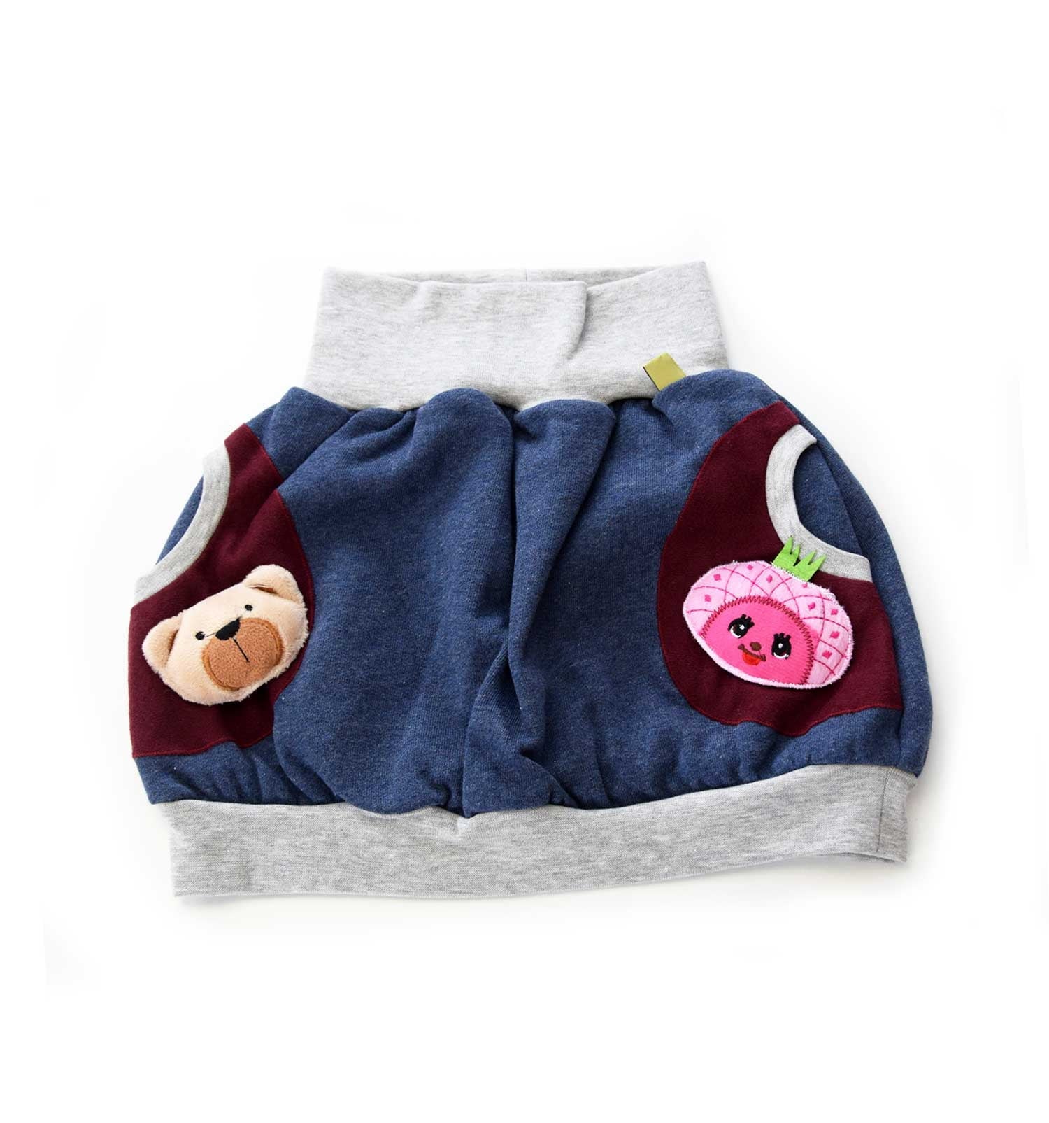 Ballon-Rock Retro dunkelblau | sticklett Online Store.