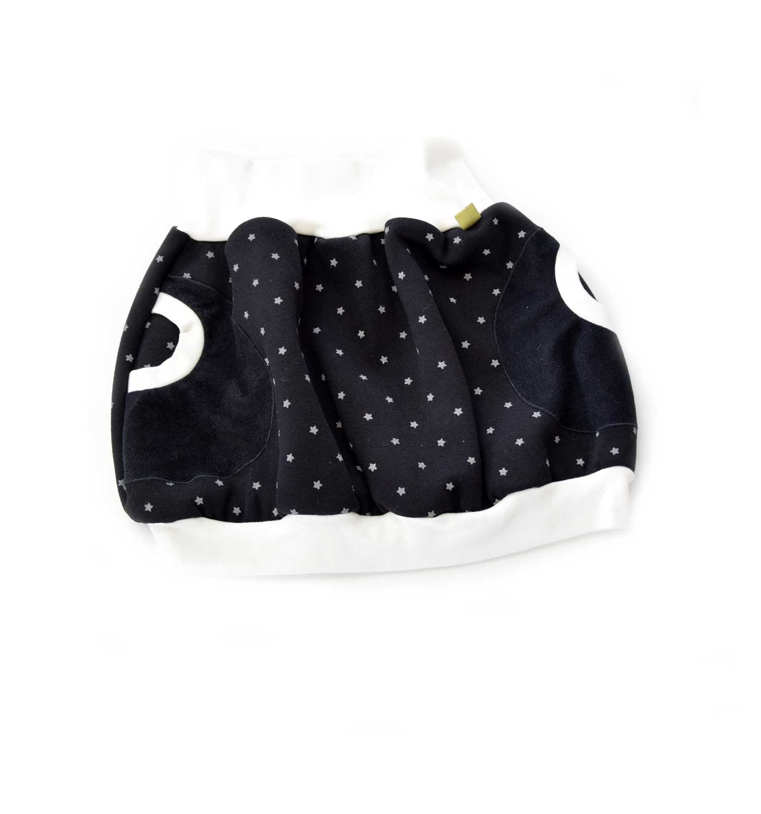Bequemer Ballon-Rock mit austauschbaren Motiven gestaltbar | sticklett Online Store.