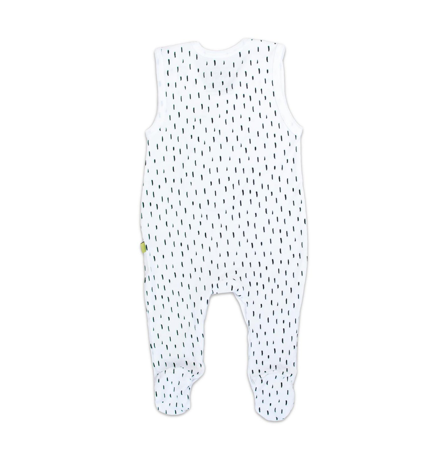 Baby-Strampler in weiß Mouse | sticklett Online Store.