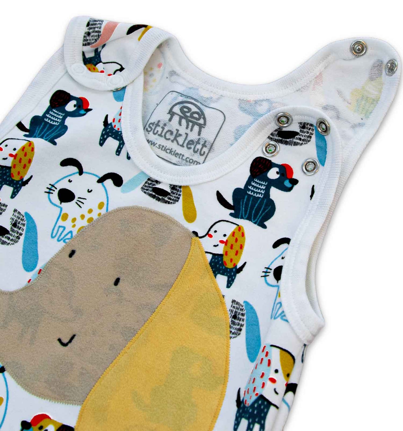 Baby Strampler mit verstellbaren Träger