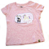 Mädchen T-Shirt mit Oval | sticklett Online Store.