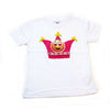 Mädchen T-Shirt mit Krone kurzarm | sticklett Online Store.