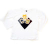 Kinder Shirt mit Rauten langarm | sticklett Online Store.