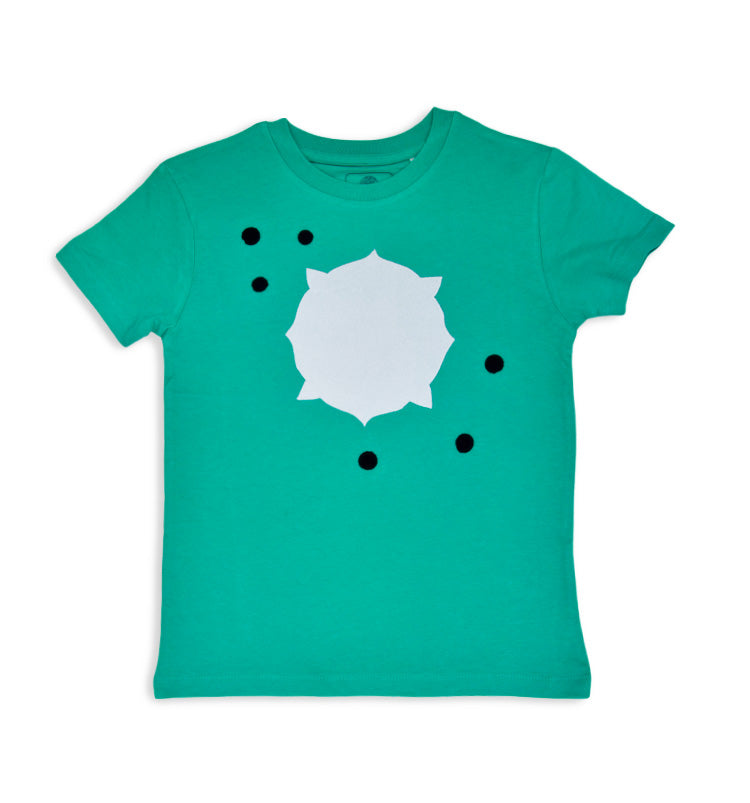 Kinder T-Shirt kurzarm aus Bio-Baumwolle türkis