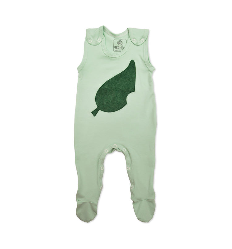 Baby Strampler Größe 50  56 62 68 Bio Babykleidung für Jungen und Mädchen, Strampler mit Fuß und Träger