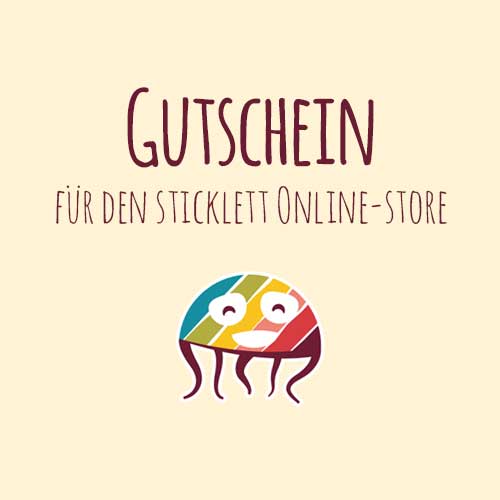 Geschenkgutschein | sticklett Online Store.