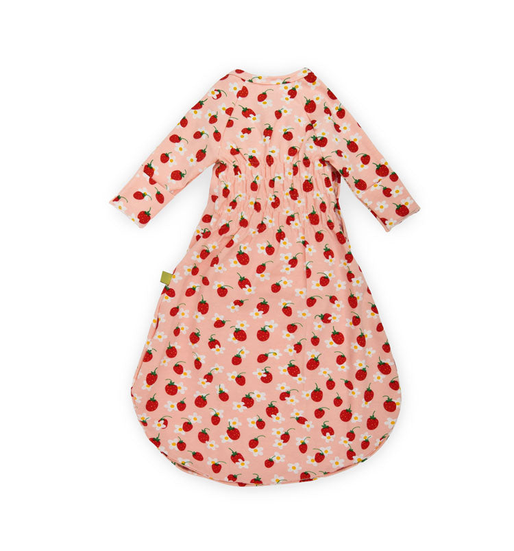 Baby Sommer Schlafsack zum Mitwachsen langarm mit Kratzschutz 